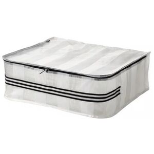 IKEA GÖRSNYGG GORSNYGG Storage Case, White/Clear, 22"x19"x7" (405.041.93) NEW